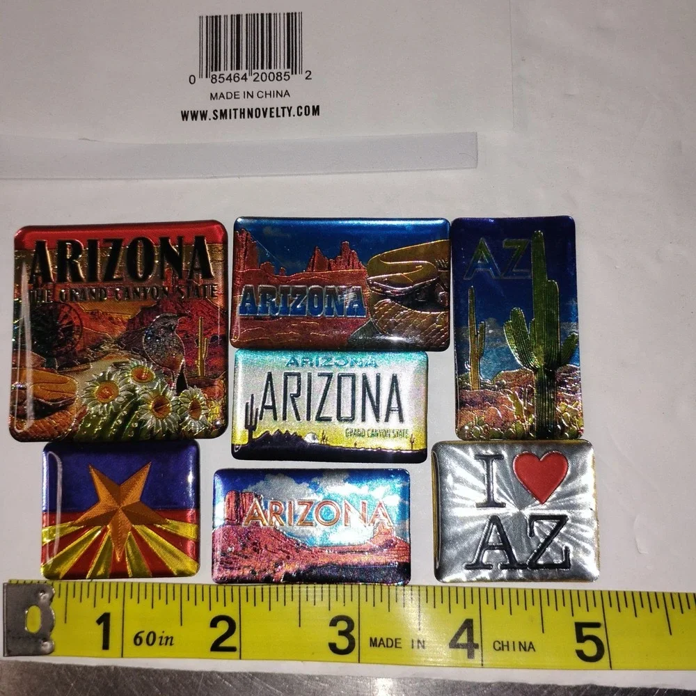 Arizona Souvenir Magnet Collection‎ Lot (7)